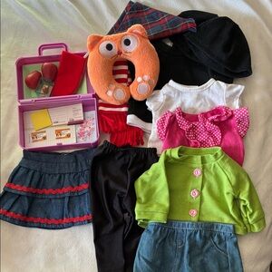 Bundle of 18” Doll Clothing and  Accessories